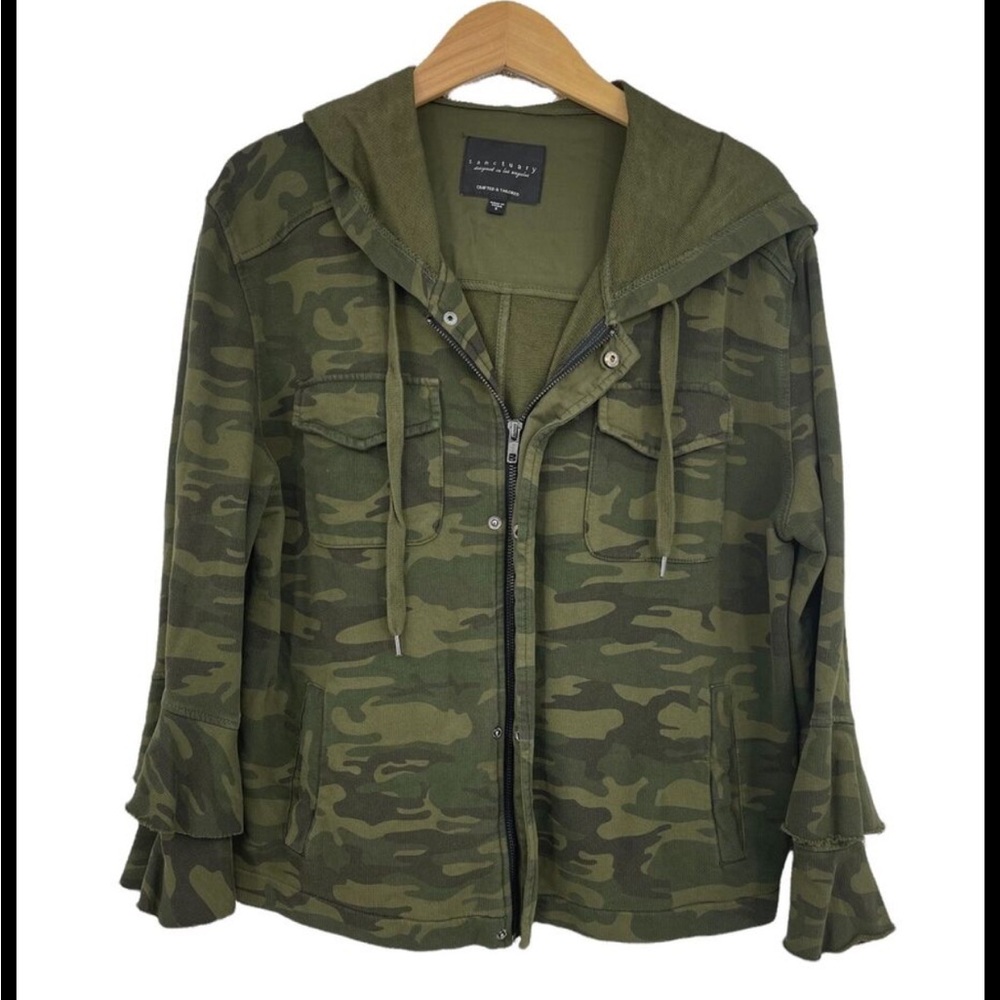 Sanctuary camo hoodie